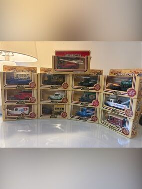 Vintage Lledo "Models of Days Gone" Die-Cast Vehicles – Lot of 13